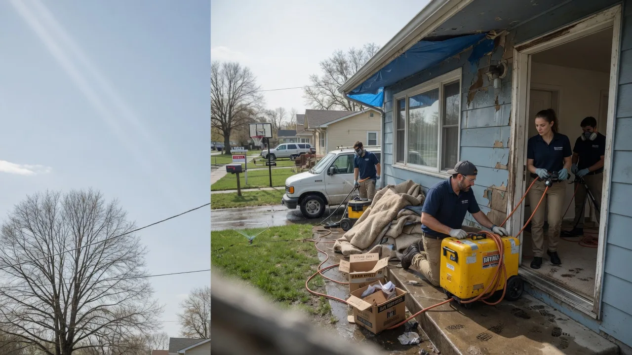Basement Flood Cleanup in Solon Springs, WI near me